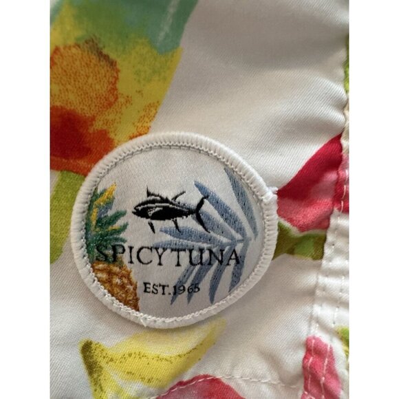 Spicy Tuna Mens Swim Trunks Size Small Popsicles Watermelon Tropical Shorts - Picture 3 of 12